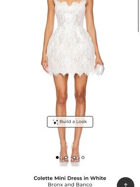 Bronx and Banco | Dresses | Bronx And Banco Casey Lace Mini Bridal Shower  Rehearsal Dinner Comes W Belt | Poshmark